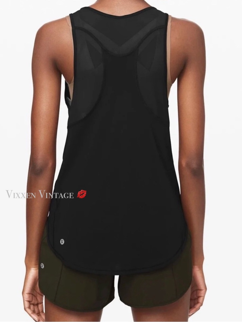 LULULEMON ’SCULPT TANK II’ IN BLACK